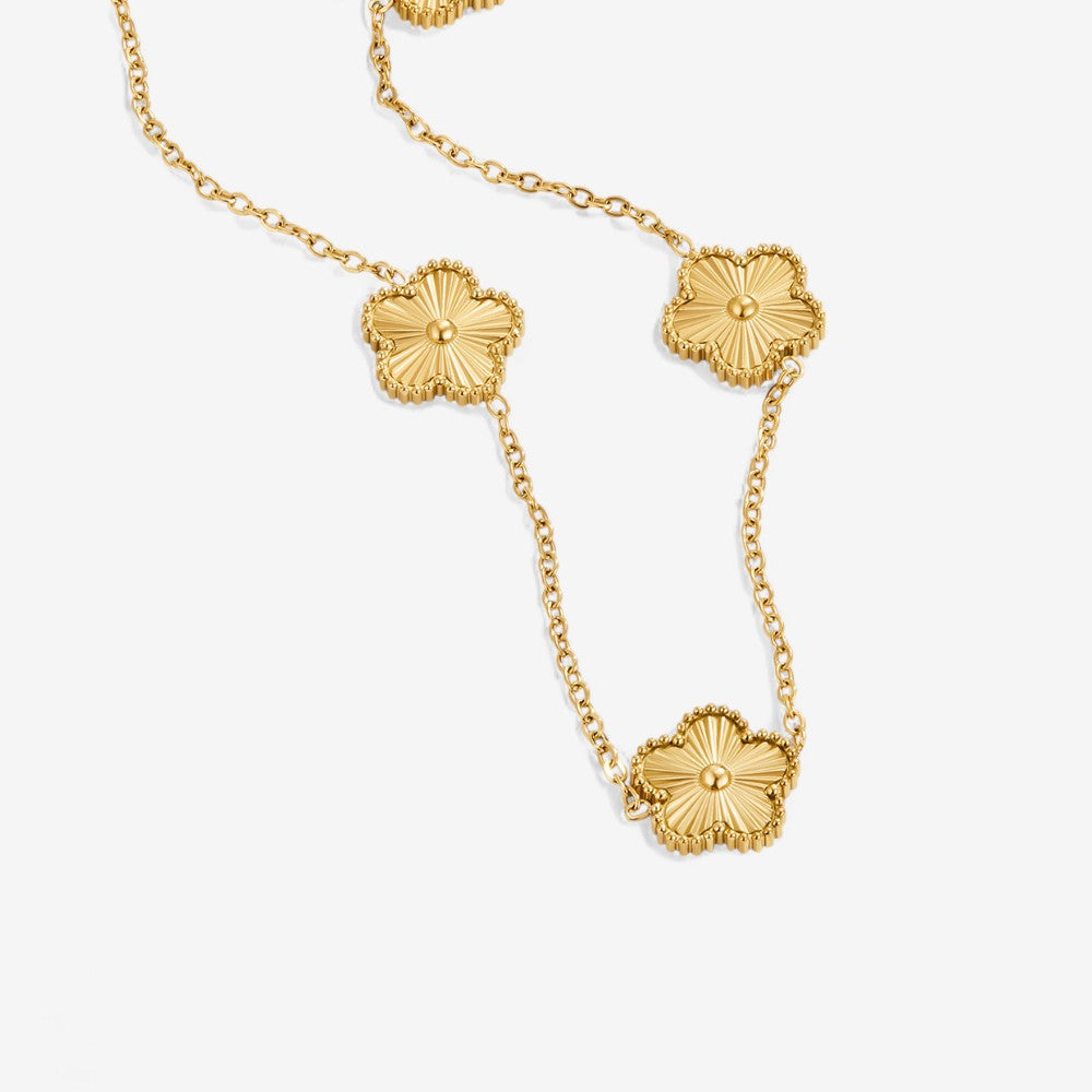 Clover Gold Necklace