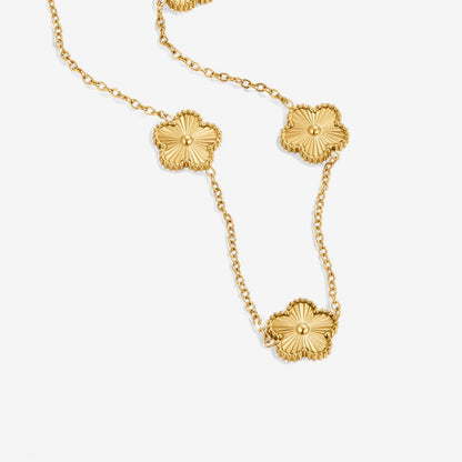 Clover Gold Necklace