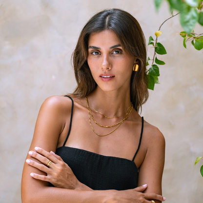 Three Layered Choker Necklace