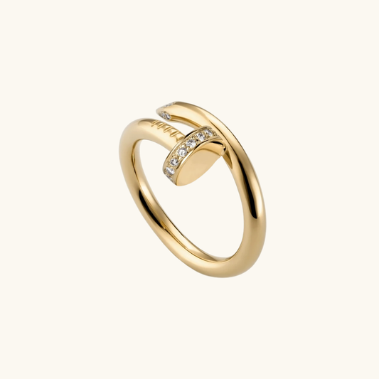 Deluxe Gold Nail Ring