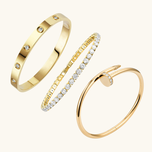 Eternity Elegance Stack Gold