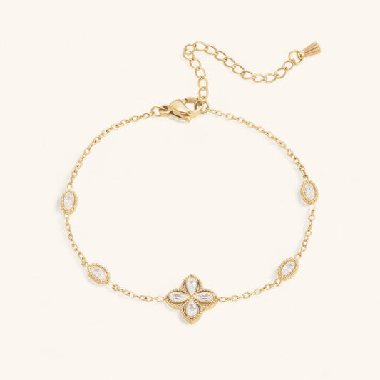 Clover Crystal Bracelet