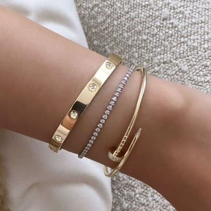 Eternity Elegance Stack Gold