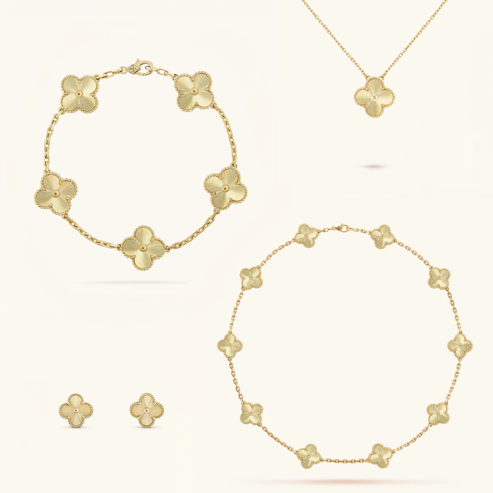 Clover Set Gold