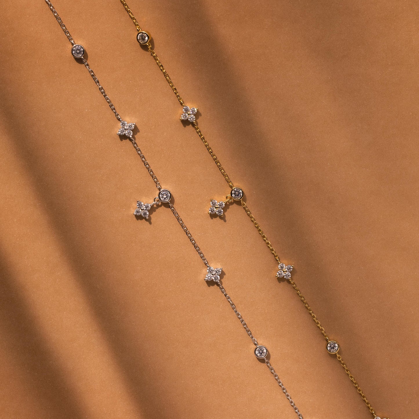 Ivy Diamond Station Necklace