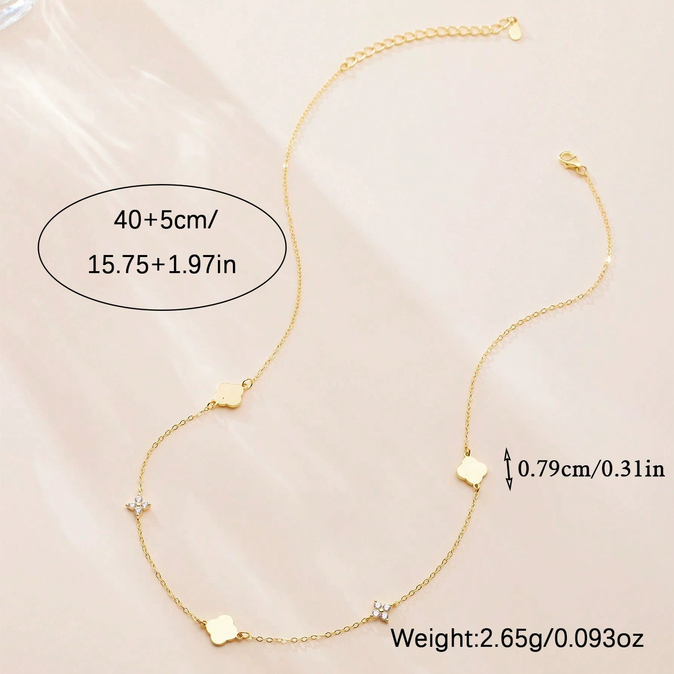 Inès Clover Necklace