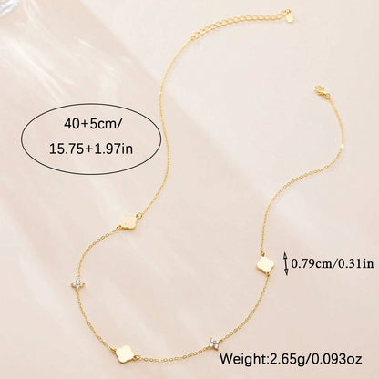 Inès Clover Necklace