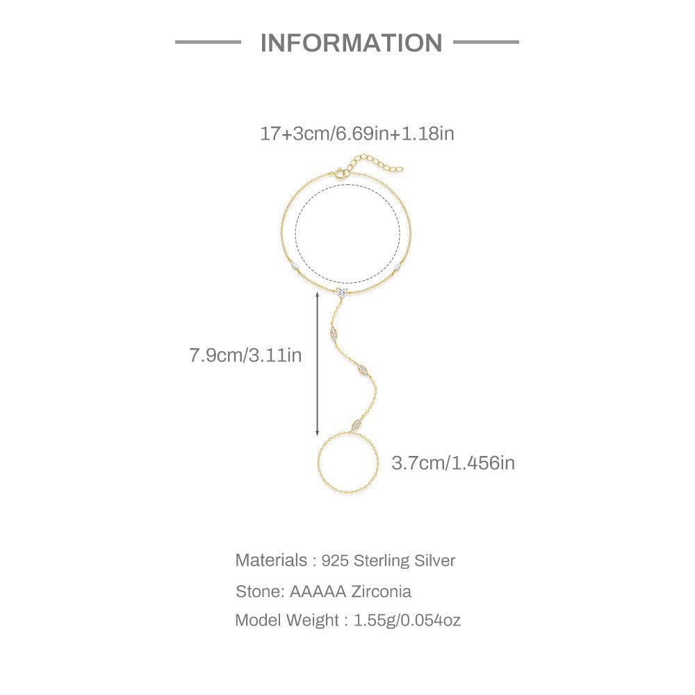 Amélie Crystal Bracelet