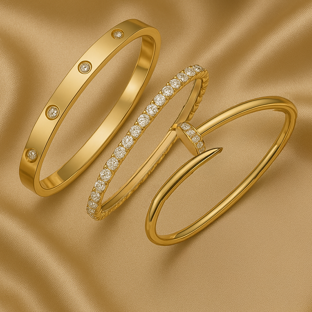 Eternity Elegance Stack Gold