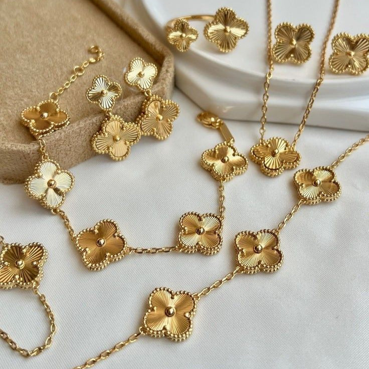 Clover Set Gold