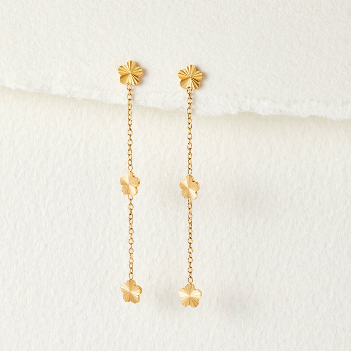 Juliette Floral Chain Earrings