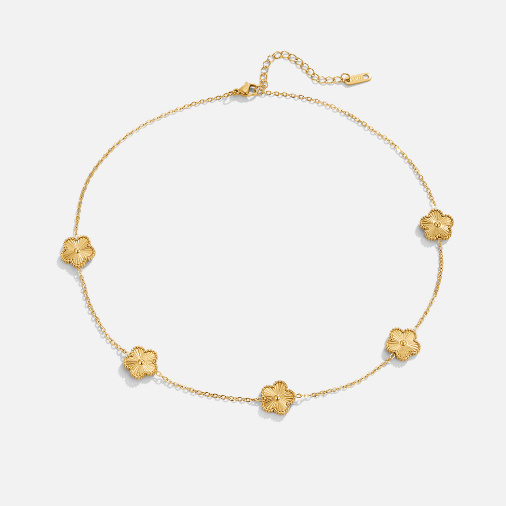 Clover Gold Necklace