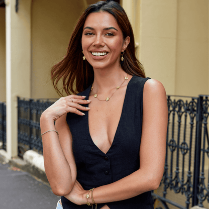 Clover Gold Necklace